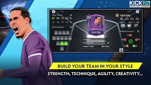 تحميل لعبة KICK 25: Pro Football Manager مهكرة Apk للاندرويد 2026 أخر إصدار مجانا