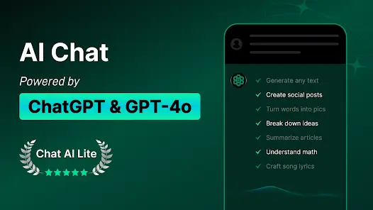 تحميل برنامج AI Chat - Chat with AI Bot مهكر Apk للاندرويد 2026 أخر إصدار مجانا