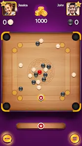 تحميل لعبة Carrom Pool مهكرة Apk للاندرويد 2026 أخر إصدار مجانا