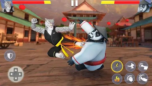 تحميل لعبة Kung Fu Animal مهكرة Apk للاندرويد 2026 أخر إصدار مجانا