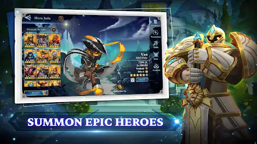 تحميل لعبة Heroes Defense مهكرة Apk للاندرويد 2026 أخر إصدار مجانا