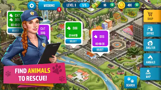 تحميل لعبة Animal Shelter Simulator مهكرة Apk للاندرويد 2026 أخر إصدار مجانا