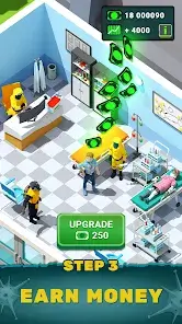 تحميل لعبة Zombie Hospital Tycoon مهكرة Apk للاندرويد 2026 أخر إصدار مجانا