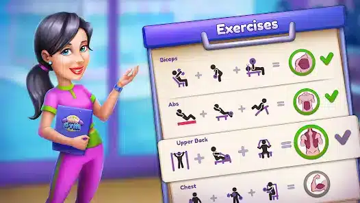 تحميل لعبة My Gym: Fitness Studio Manager مهكرة Apk للاندرويد 2026 أخر إصدار مجانا