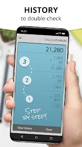تحميل تطبيق Calculator Plus مهكر Apk للاندرويد 2026 أخر إصدار مجانا
