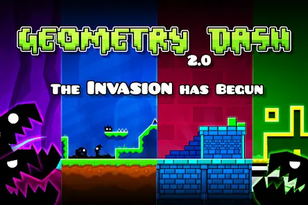 تحميل لعبة Geometry Dash مهكرة Apk للاندرويد 2026 أخر إصدار مجانا