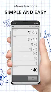 تطبيق Fraction Calculator Plus مهكر Apk للاندرويد 2026 أخر إصدار مجانا