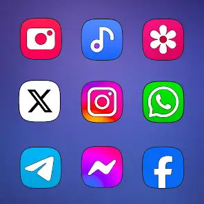 تحميل تطبيق One UI HD - Icon Pack مهكر Apk للاندرويد 2026 أخر إصدار مجانا