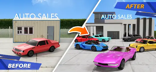 تحميل لعبة Car Sales & Drive Simulator 25 مهكرة Apk للاندرويد 2026 أخر إصدار مجانا