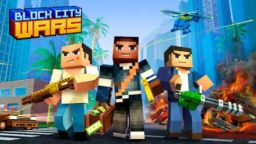 تحميل لعبة Block City Wars مهكرة Apk للاندرويد 2026 أخر إصدار مجانا