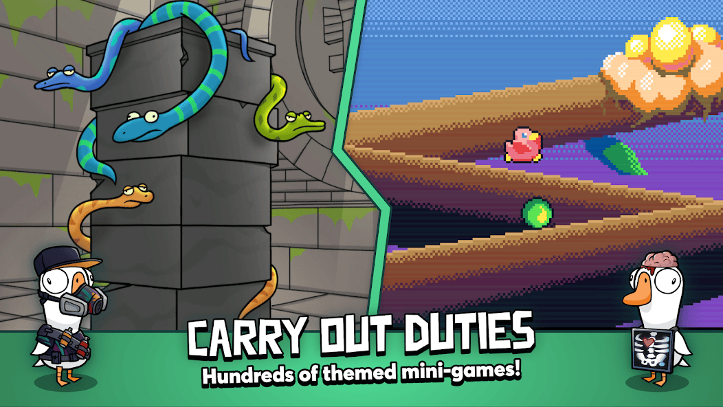 تحميل لعبة Goose Goose Duck مهكرة Apk للاندرويد 2026 أخر إصدار مجانا