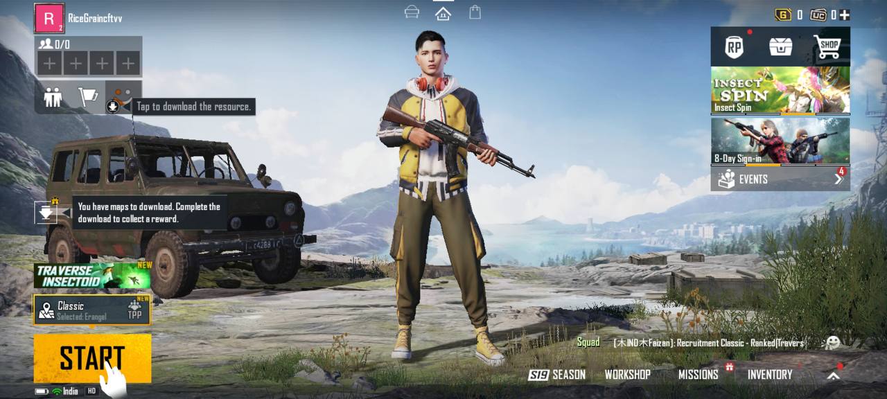 تحميل لعبة ببجي الهندية Battlegrounds Mobile India مهكرة Apk للاندرويد 2026 أخر إصدار مجانا