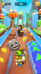 تحميل لعبة Talking Tom Time Rush مهكرة Apk للاندرويد 2026 أخر إصدار مجانا