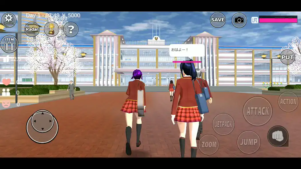 تحميل لعبة SAKURA School Simulator مهكرة Apk للاندرويد 2026 أخر إصدار مجانا