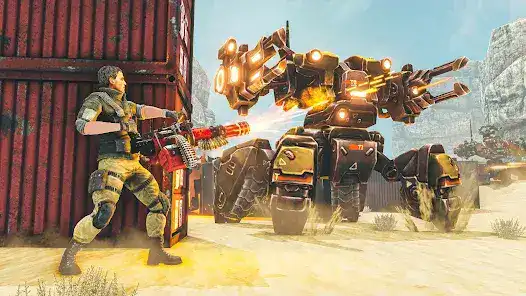 تحميل لعبة Desert Gunner Machine Gun مهكرة Apk للاندرويد 2026 أخر إصدار مجانا