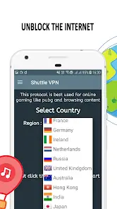 تحميل تطبيق Shuttle VPN مهكر Apk للاندرويد 2026 أخر إصدار مجانا