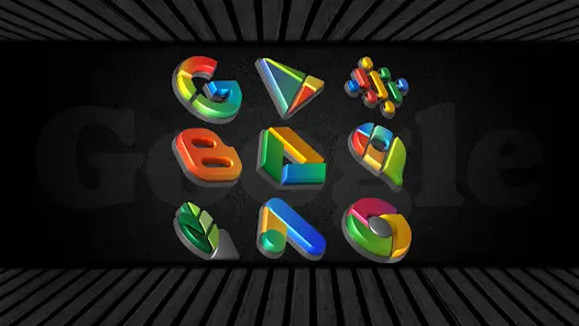 تحميل تطبيق Auric Dark 3D Icon Pack مهكر Apk للاندرويد 2026 أخر إصدار مجانا