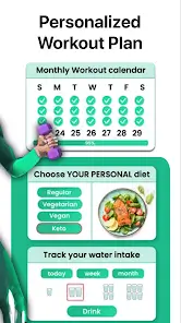 تحميل تطبيق Fitonomy: Home Workout Tracker مهكر Apk للاندرويد 2026 أخر إصدار مجانا