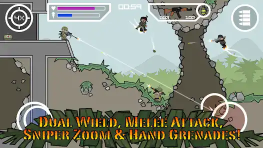 تحميل ميني ميليشيا الحمراء mini militia مهكرة Apk للاندرويد 2026 أخر إصدار مجانا