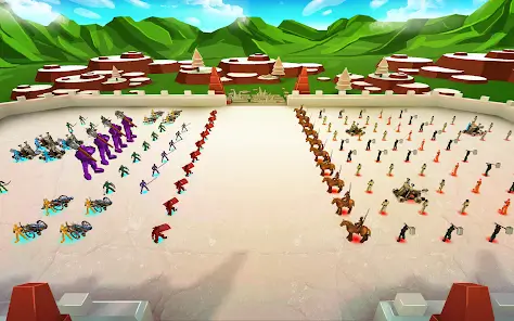تحميل لعبة Epic Battle Simulator مهكرة Apk للاندرويد 2026 أخر إصدار مجانا