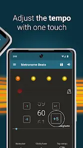 تحميل تطبيق Metronome Beats مهكر Apk للاندرويد 2026 أخر إصدار مجانا