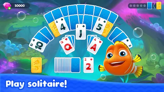 تحميل لعبة Fishdom Solitaire مهكرة Apk للاندرويد 2026 أخر إصدار مجانا