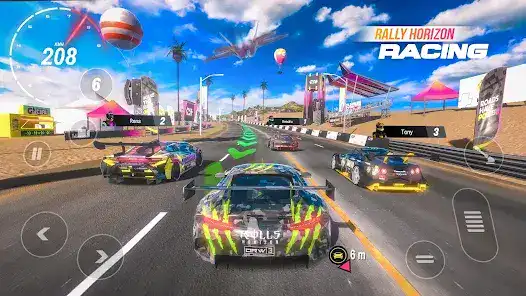 تحميل لعبة Rally Horizon مهكرة Apk للاندرويد 2026 أخر إصدار مجانا