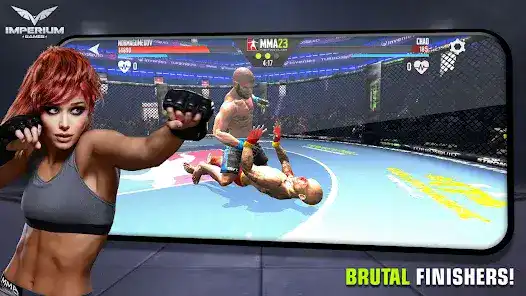 تحميل لعبة MMA Fighting Clash 26 مهكرة Apk للاندرويد 2026 أخر إصدار مجانا