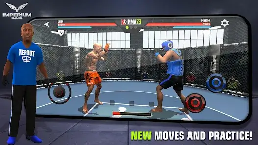 تحميل لعبة MMA Fighting Clash 26 مهكرة Apk للاندرويد 2026 أخر إصدار مجانا