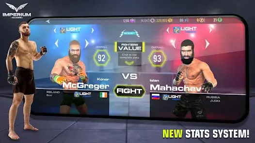 تحميل لعبة MMA Fighting Clash 26 مهكرة Apk للاندرويد 2026 أخر إصدار مجانا