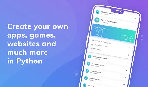 تحميل تطبيق Learn Python مهكر تعلم برمجة بايثون للاندرويد 2026 أخر إصدار مجانا