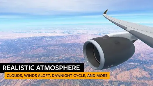 تحميل لعبة Microsoft Flight Simulator مهكرة Apk للاندرويد 2026 أخر إصدار مجانا