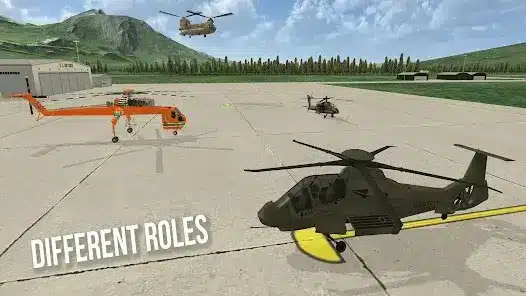 تحميل لعبة محاكاة الهليكوبتر Helicopter Sim Flight Simulator مهكرة Apk للاندرويد 2026 أخر إصدار مجانا