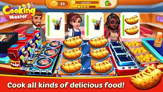 تحميل لعبة Cooking Master مهكرة Apk للاندرويد 2026 أخر إصدار مجانا