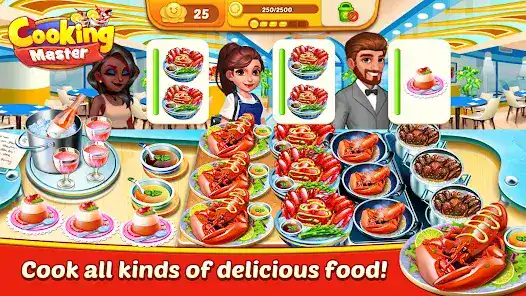 تحميل لعبة Cooking Master مهكرة Apk للاندرويد 2026 أخر إصدار مجانا