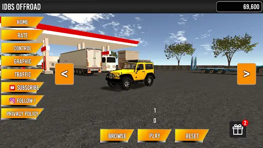 تحميل لعبة IDBS Offroad Simulator مهكرة Apk للاندرويد 2026 أخر إصدار مجانا