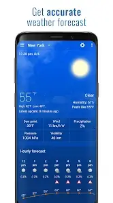 تحميل تطبيق 3D Sense Clock & Weather مهكر Apk للاندرويد 2026 أخر إصدار مجانا