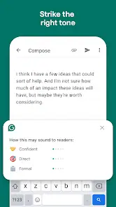 تحميل كيبورد Grammarly Keyboard مهكر Apk للاندرويد 2026 أخر إصدار مجانا