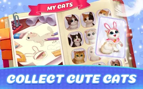 تحميل لعبة Kitten: Match 3 Puzzle مهكرة Apk للاندرويد 2026 أخر إصدار مجانا