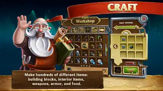 تحميل لعبة Craft The World مهكرة Apk للاندرويد 2026 أخر إصدار مجانا