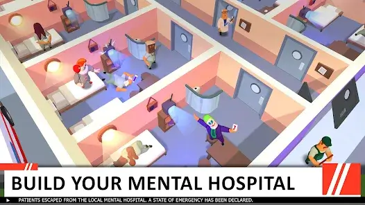 تحميل لعبة Idle Mental Hospital Tycoon مهكرة Apk للاندرويد 2026 أخر إصدار مجانا