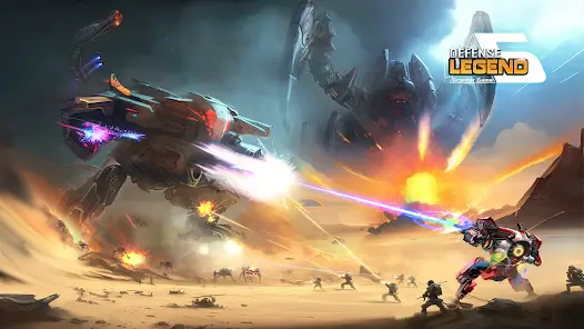 تحميل لعبة Defense Legend 5 مهكرة Apk للاندرويد 2026 أخر إصدار مجانا
