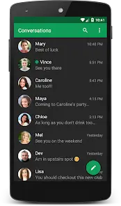 تحميل تطبيق Chomp SMS مهكر Apk للاندرويد 2026 أخر إصدار مجانا