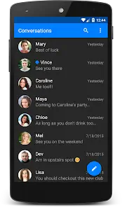 تحميل تطبيق Chomp SMS مهكر Apk للاندرويد 2026 أخر إصدار مجانا