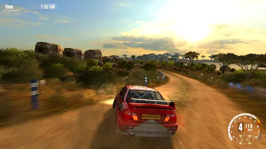 تحميل لعبة Rush Rally 3 مهكرة Apk للاندرويد 2026 أخر إصدار مجانا