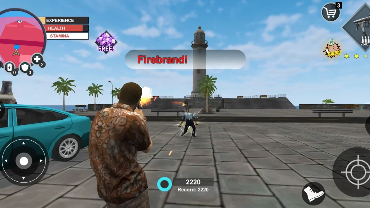 تحميل لعبة جاتا Miami Crime Simulator 3D مهكرة Apk للاندرويد أخر إصدار مجانا