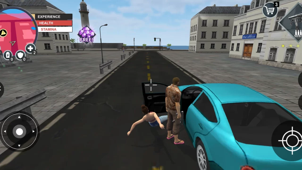 تحميل لعبة جاتا Miami Crime Simulator 3D مهكرة Apk للاندرويد أخر إصدار مجانا