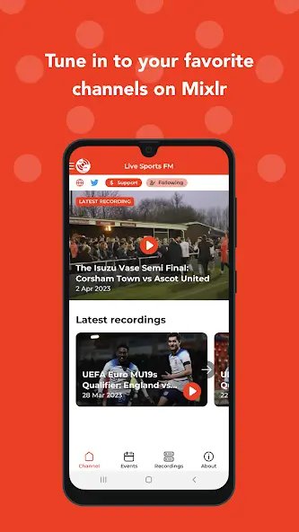 تحميل تطبيق Mixlr Bein Sport Live مهكر Apk تعليق راديو بين سبورت صوت للاندرويد 2026 أخر إصدار مجانا