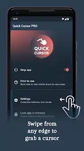 تحميل تطبيق المؤشر السريع Quick Cursor مهكر Apk للاندرويد 2026 أخر إصدار مجانا