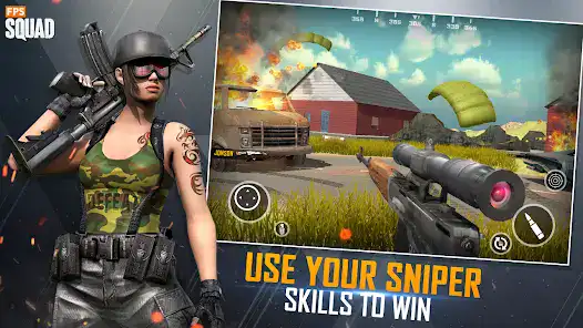 تحميل لعبة FPS Squad مهكرة Apk للاندرويد 2026 أخر إصدار مجانا